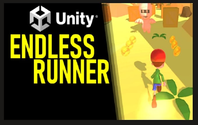 develop 2d or 3d unity endless runner game for android ios and pc