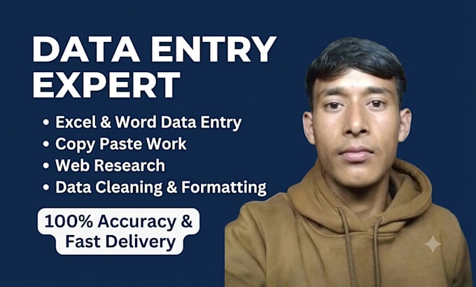 do professional data entry and excel work efficiently