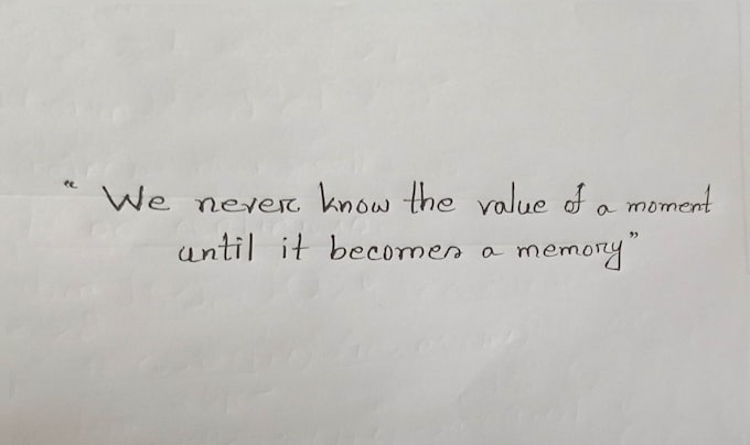 write neat and beautiful handwriting