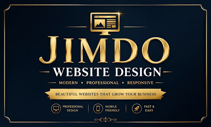 design, redesign or build a professional jimdo website