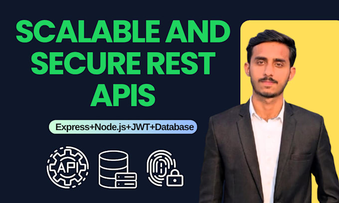 build secure backend rest api in nodejs express and mongodb