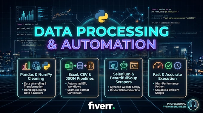 write python scripts for data automation