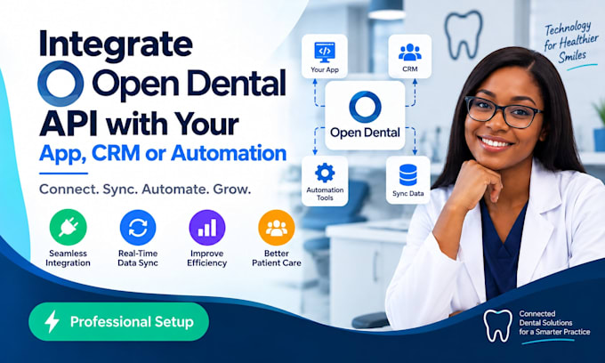 integrate open dental API with your app CRM or automation