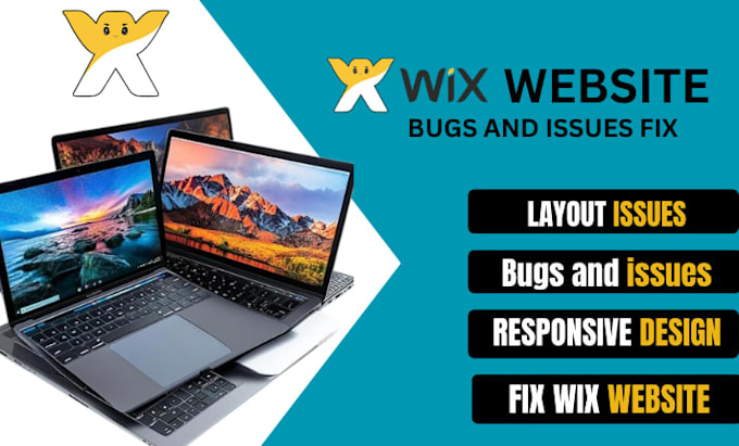 fix wix website bugs, errors, responsive and velo issues