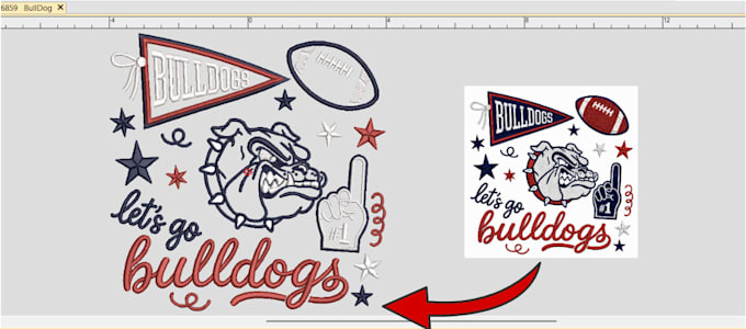 create professional applique embroidery digitizing for your design