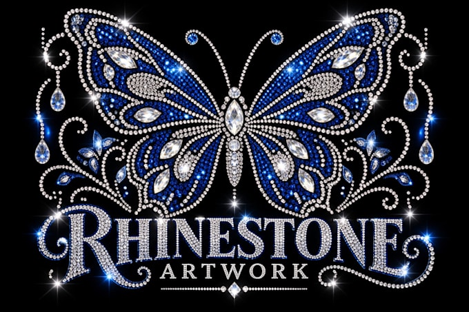 do rhinestone design for you