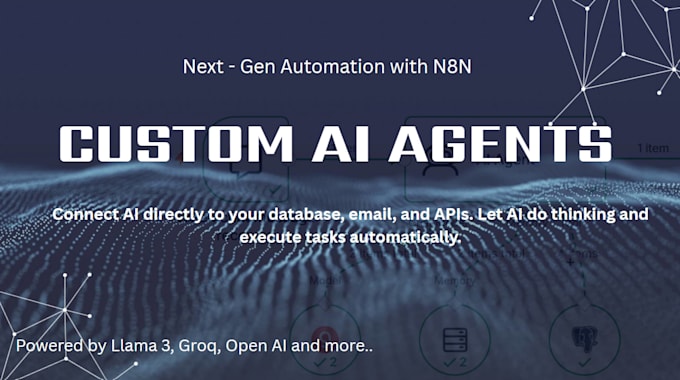 build n8n automation workflows, ai integrations, and API connections
