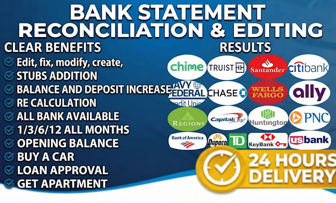do bank statement PDF and tax returns for loans etc