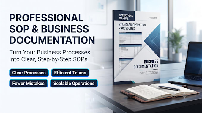 create professional sops and business process documentation