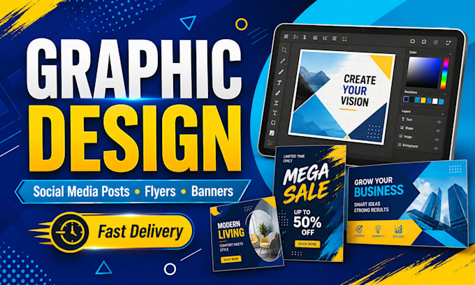 create modern branding and marketing visuals
