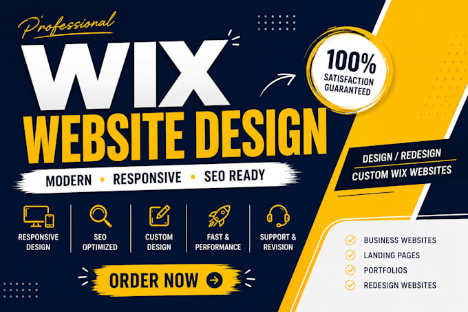 wix website design and redesign, wix ecommerce website development wix SEO