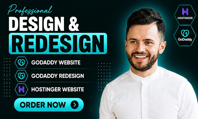 crear hostinger godaddy website estilo godaddy design redesign seo sitio web