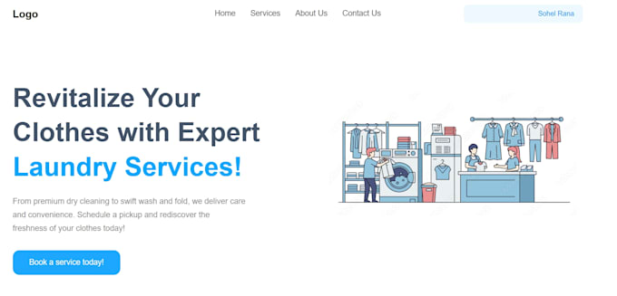 create HTML CSS website