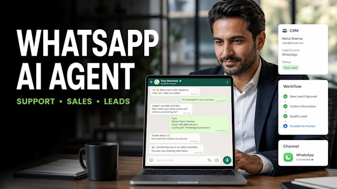 build whatsapp ai chatbot automation whatsapp ai agent api ai agent for business
