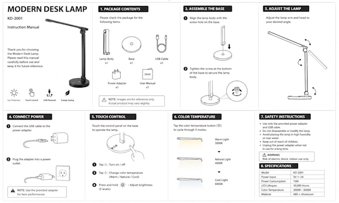 design user instruction manual pdf assembly guide user guide and product manual