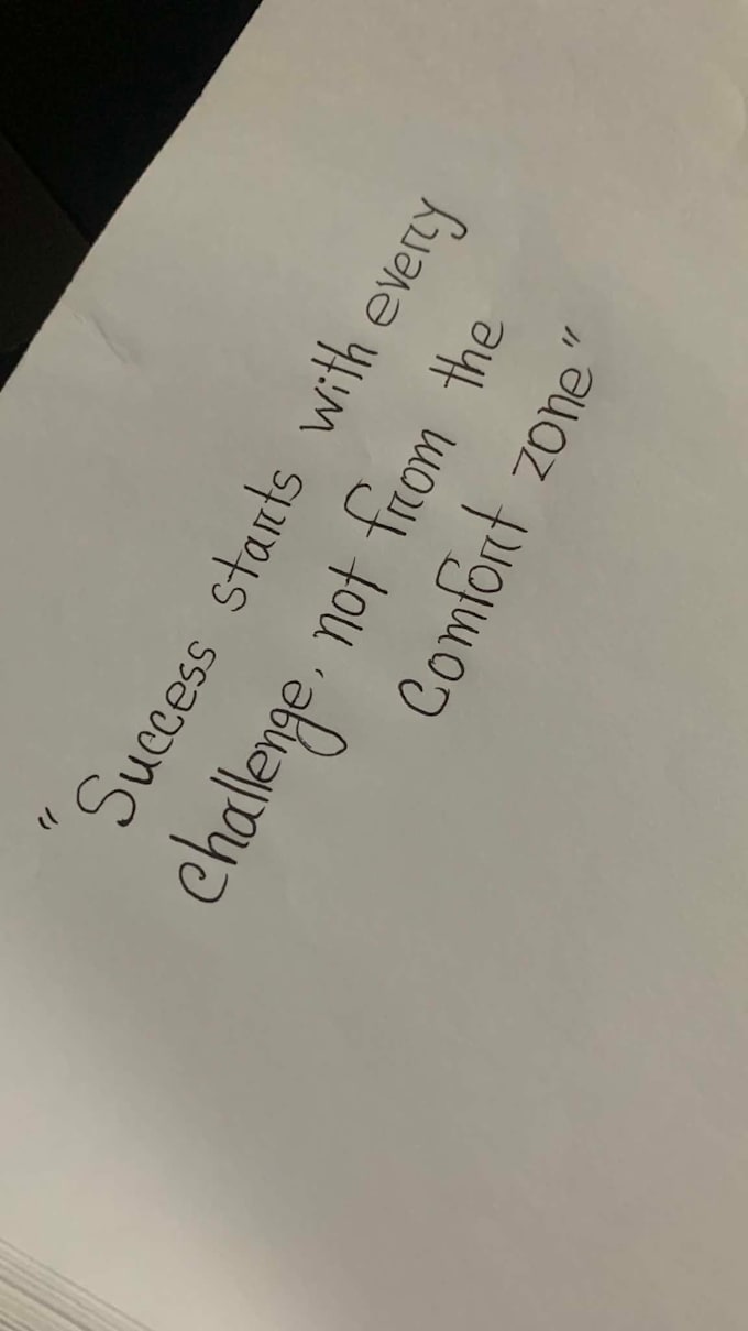 write anything with flawless ,creative hand writing