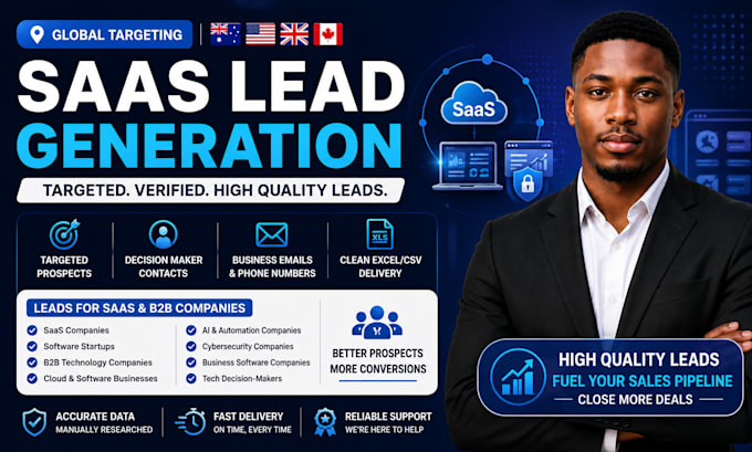 generate targeted saas leads and b2b software prospects