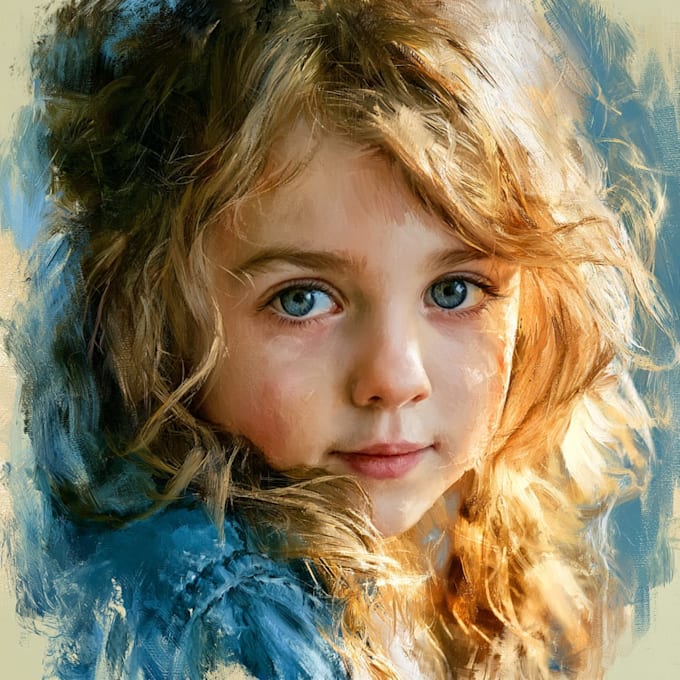 draw realistic or cartoon digital portraits
