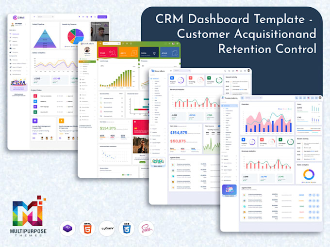 develop custom crm software, hrm, erp software, saas app business management