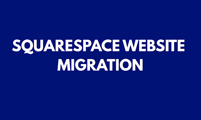 design, convert and clone webflow or migrate shopify, wix to squarespace website