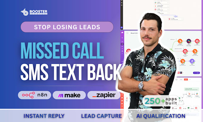 set up missed call text back automation for your business