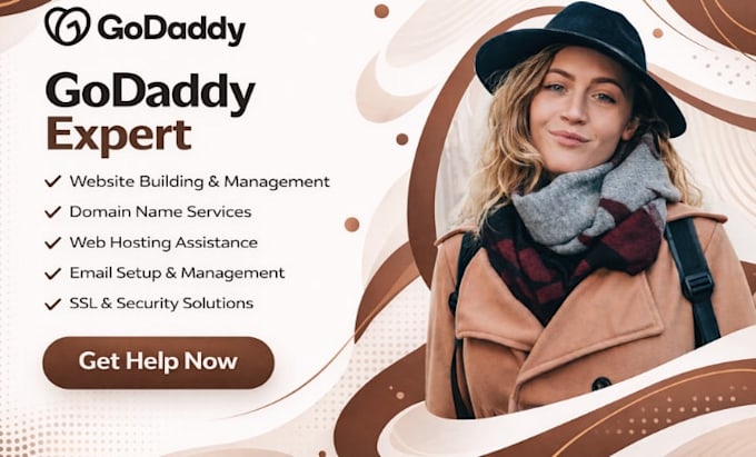 be your godaddy expert develop godaddy ecommerce website seo fix godaddy domain