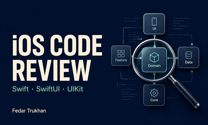 review your ios app code and architecture in swift