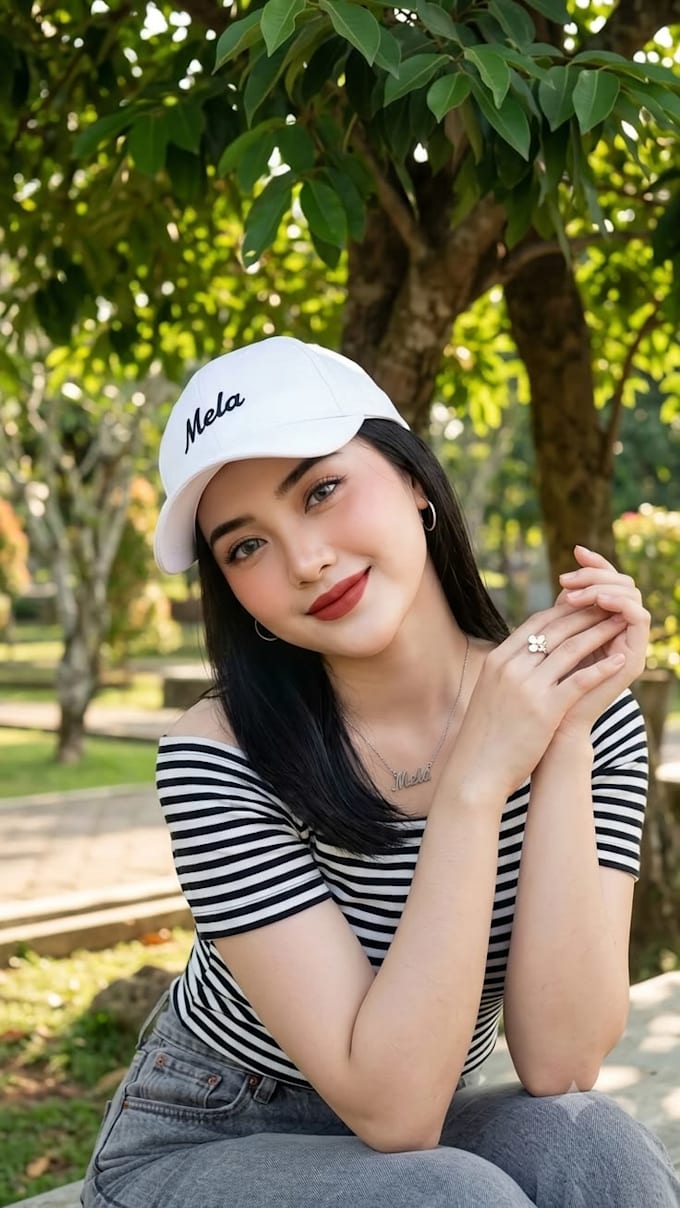 be create realistic fashion photo model image