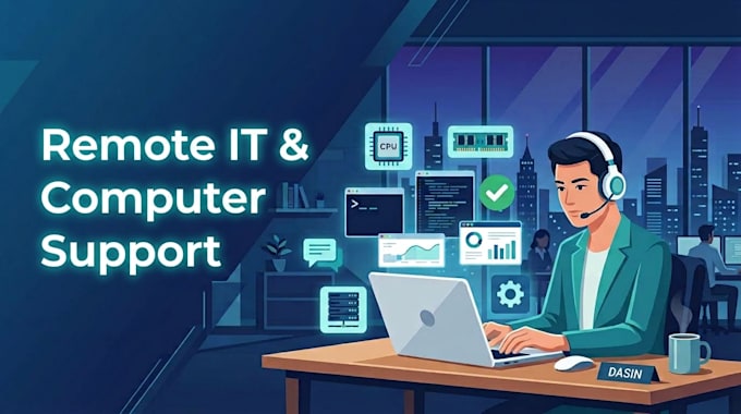 provide remote IT support and fix your computer issues