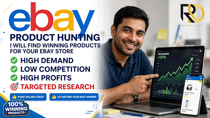 be your expert ebay product hunter and ebay listing expert