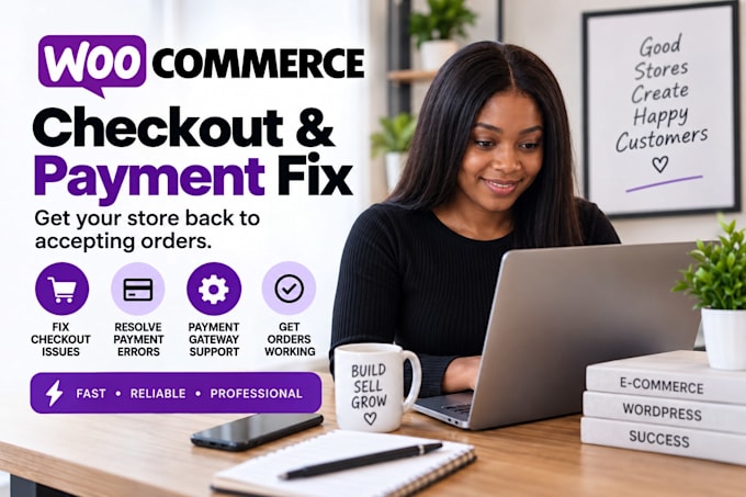 fix woocommerce checkout, payment gateway and order issues