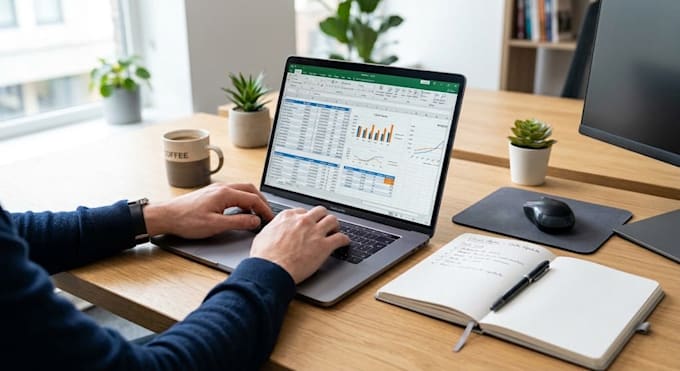 do professional data entry work in excel and word
