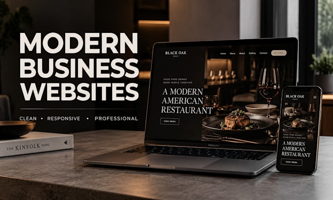 design a modern webflow website for your business