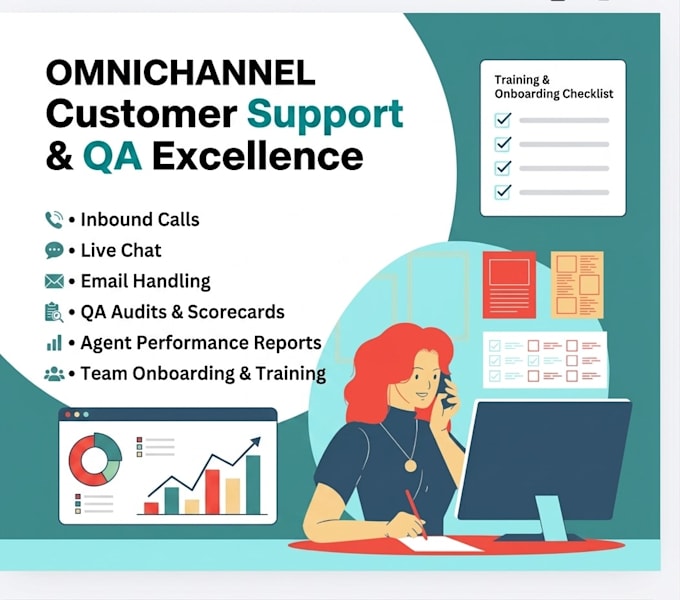 provide customer support, QA auditing, and team training