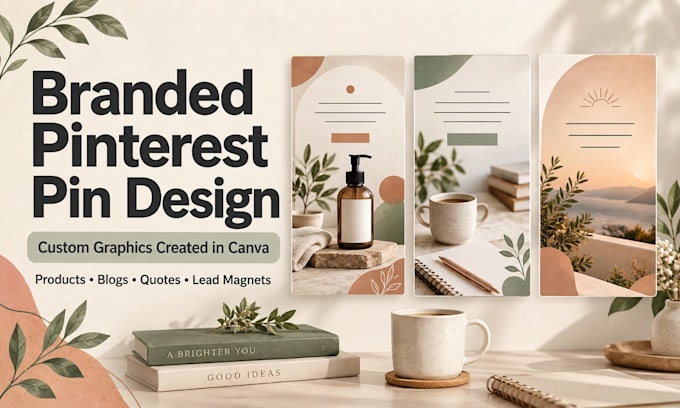 create branded pinterest pins in canva