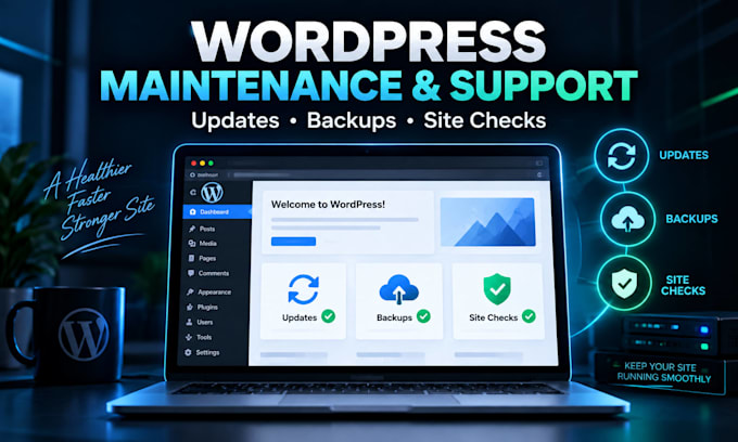 provide wordpress website maintenance and support