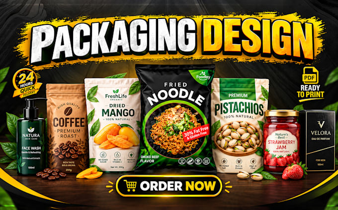 do packaging design, box packaging, packaging label deisgn, ai packaging