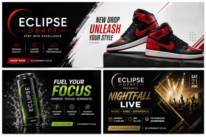 design an eye catching poster, flyer or advertisement