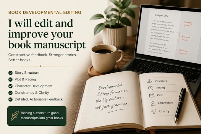 edit and improve your book manuscript