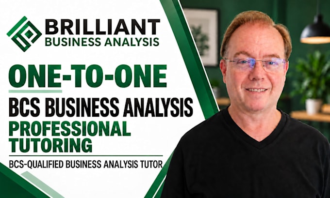 provide one to one bcs business analysis tutoring