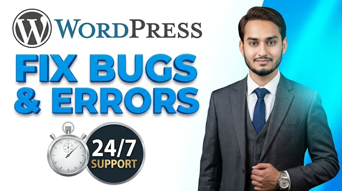 fix wordpress issues, woocommerce errors, and website bugs