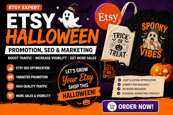 optimize and promote your etsy halloween listings