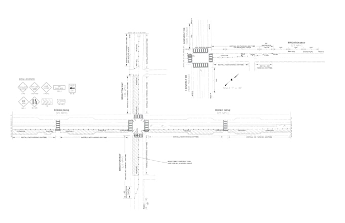 traffic control plan tcp,mot design for US projects