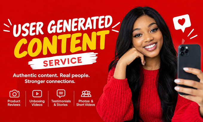 design and redesign a ugc gig image
