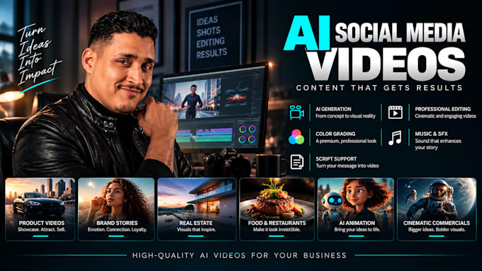 create captivating promotional videos and ai generated video