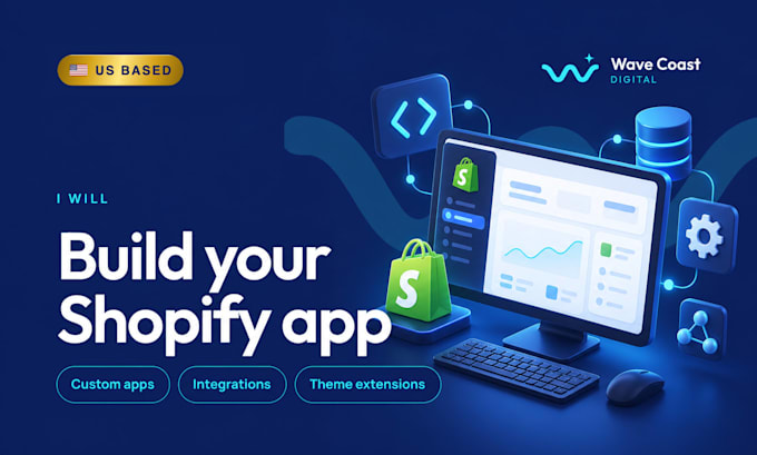 build your shopify app US based