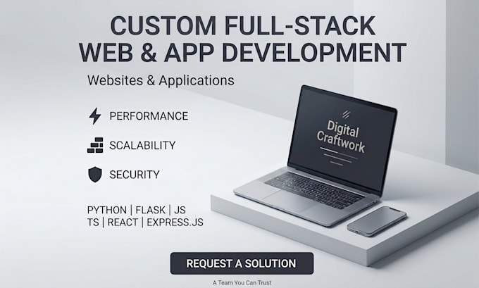 build your web application