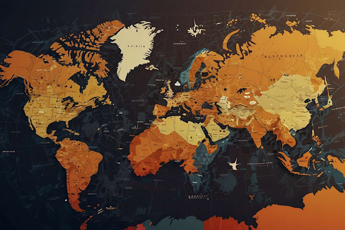 make vector map designs