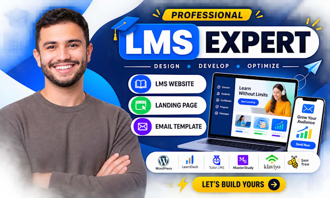 fix learndash lms bugs, setup online course platform and build membership site