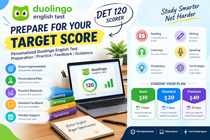 help you prepare for the duolingo english test